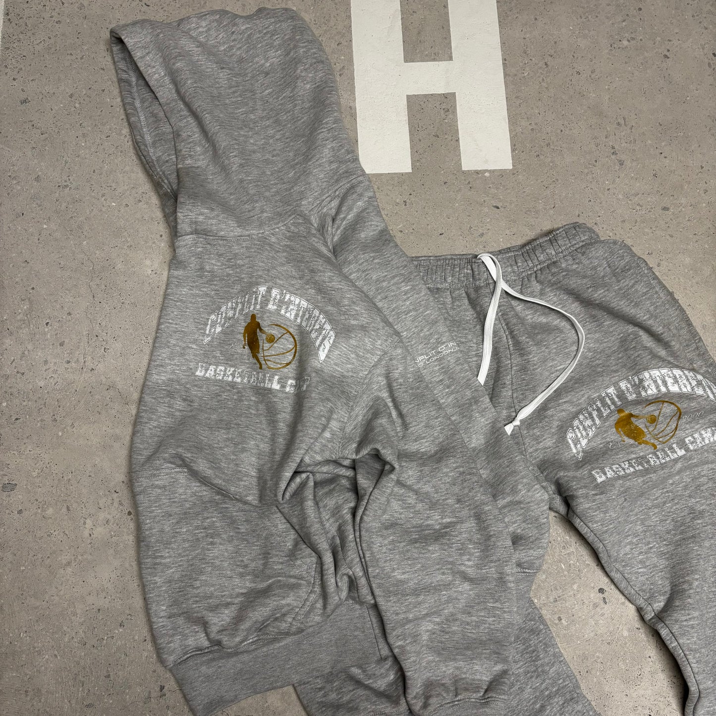 GRIS F&F 'LA COLLECTION DES CHAMPIONS' HOODIE